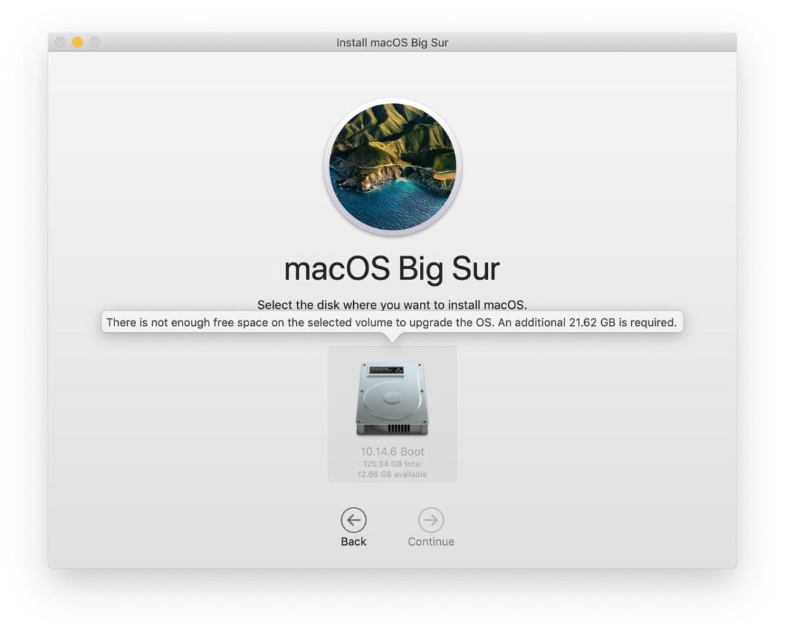 macOS Big Sur – instalator