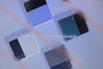 składany smartfon Samsung Galaxy Z Flip 3 foldable smartphone