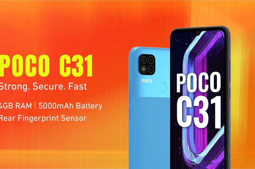 smartfon POCO C31 smartphone