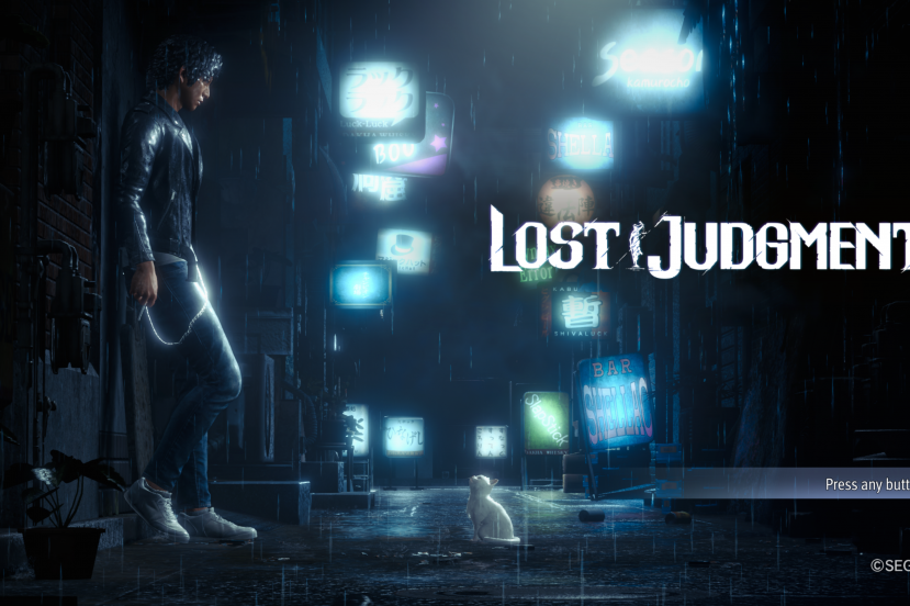 Ekran tytułowy Lost Judgment