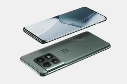 smartfon OnePlus 10 Pro render smartphone