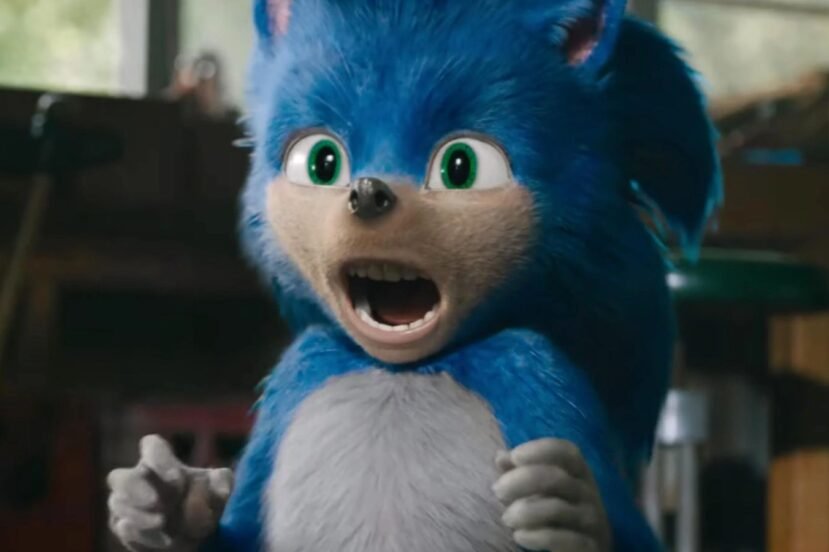 Sonic the hedgehog film kadr