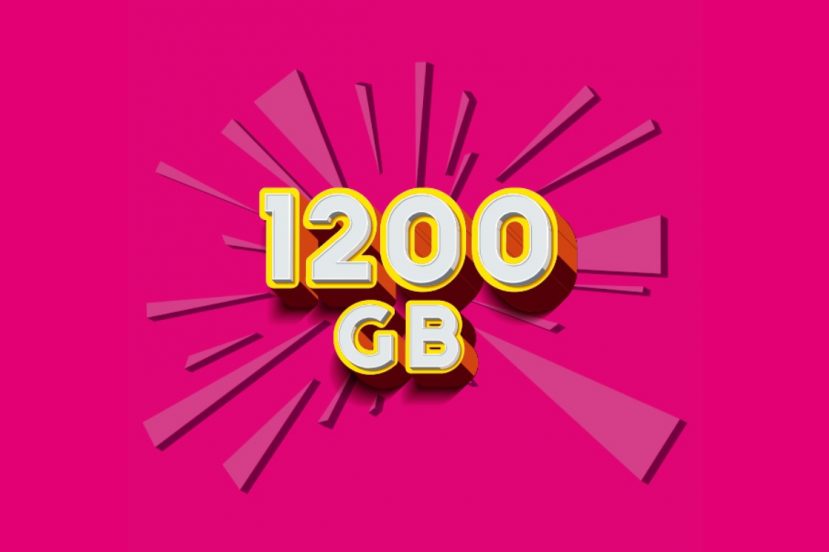 1200 GB za darmo na rok od T-Mobile