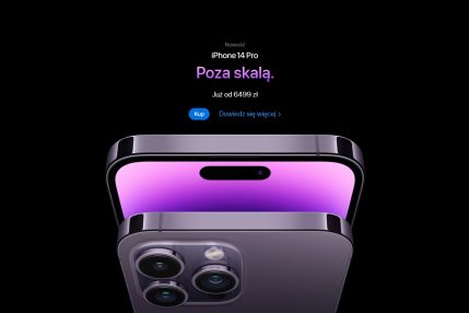 iPhone 14 Pro Max na polskiej stronie Apple fot. Tabletowo.pl