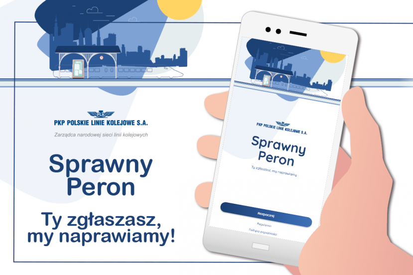 aplikacja Sprawny Peron PKP PLK