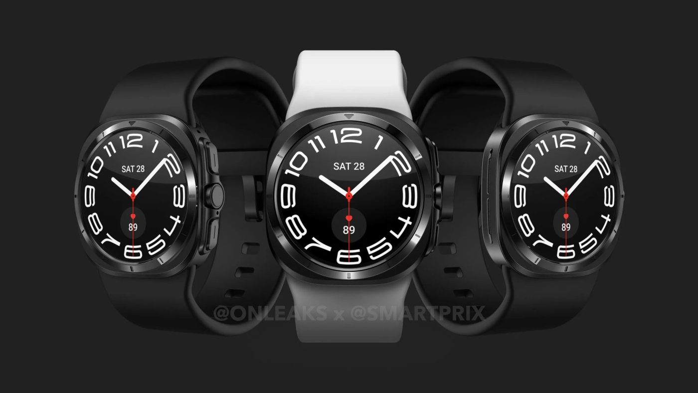 smartwatch samsung galaxy watch 7 ultra render