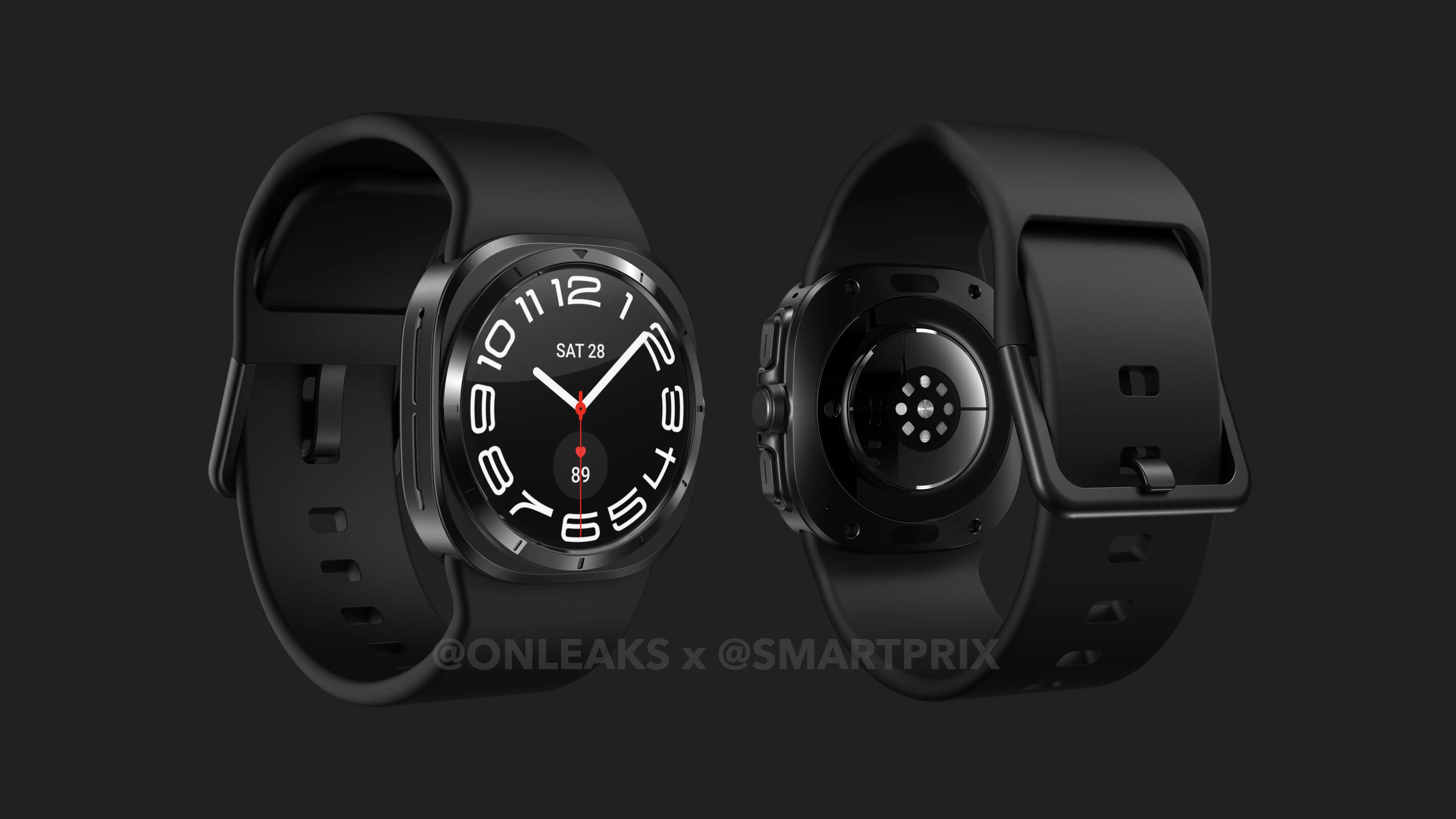 smartwatch samsung galaxy watch 7 ultra render