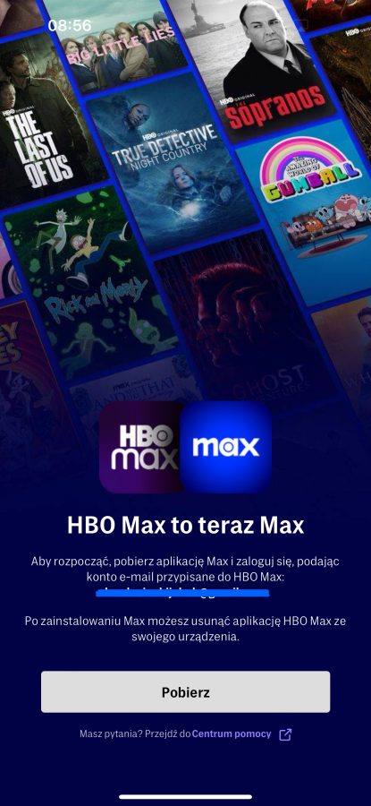 HBO Max na Max