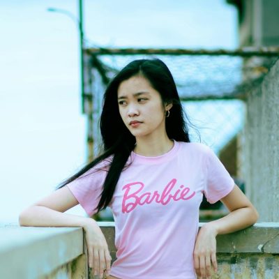 barbie t-shirt koszulka logo