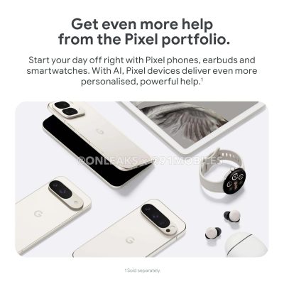 google pixel 9 przedpremierowe materiały promocyjne