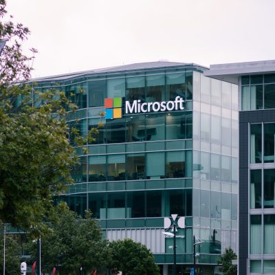 Microsoft siedziba budynek logo