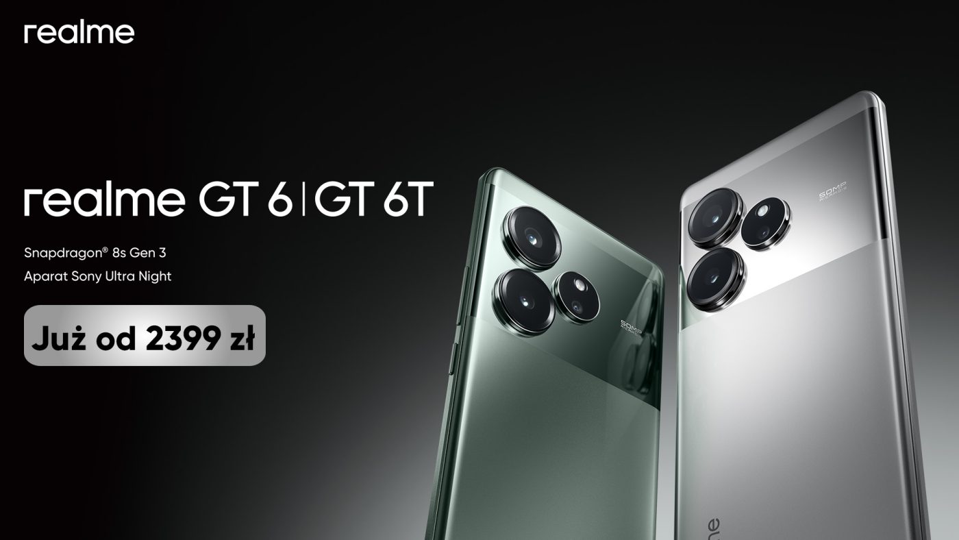 promocja smartfon realme gt 6 realme gt 6t niższa cena