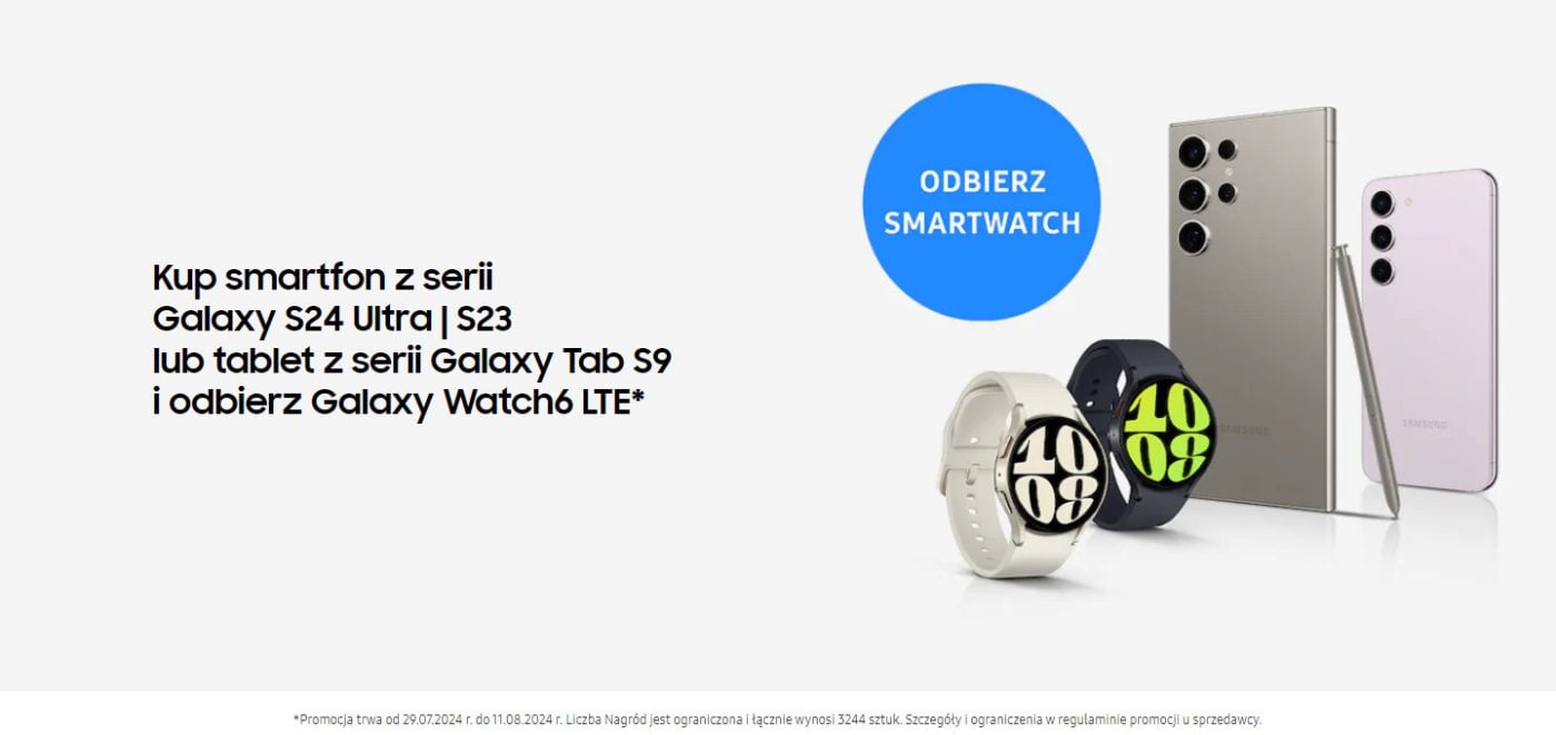 Samsung Galaxy Watch 6 LTE promocja