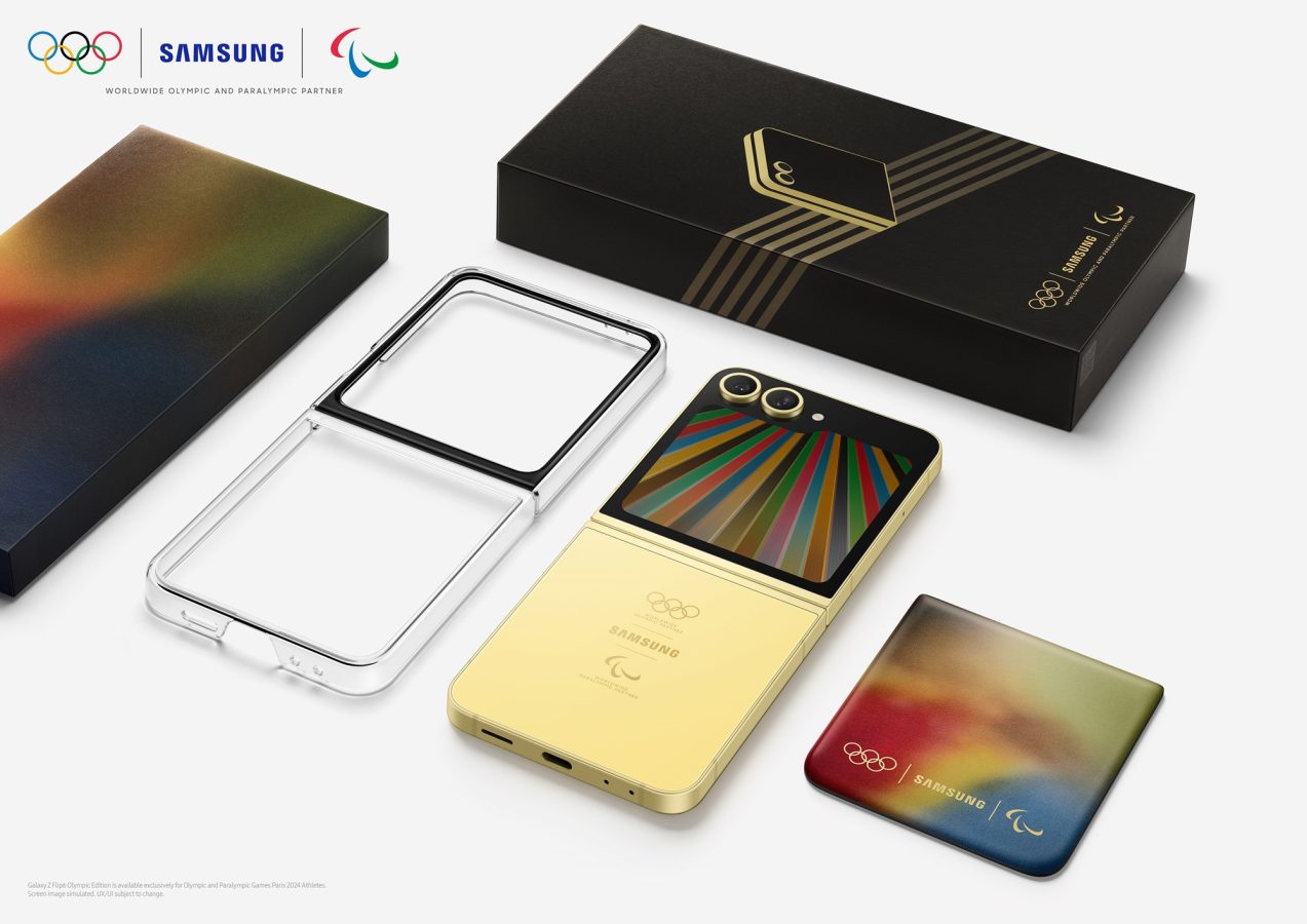 składany smartfon samsung galaxy z flip 6 olympic edition foldable smartphone