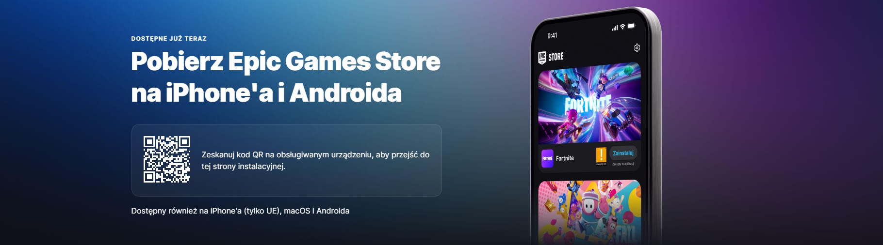 epic games store na androida ios iphone