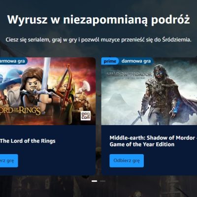 Władca Pierścieni - 3 gry za darmo w Amazon Prime Gaming