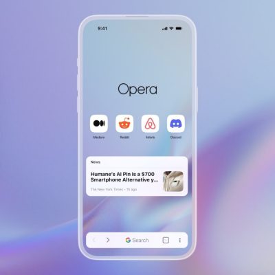 Opera One na iOS