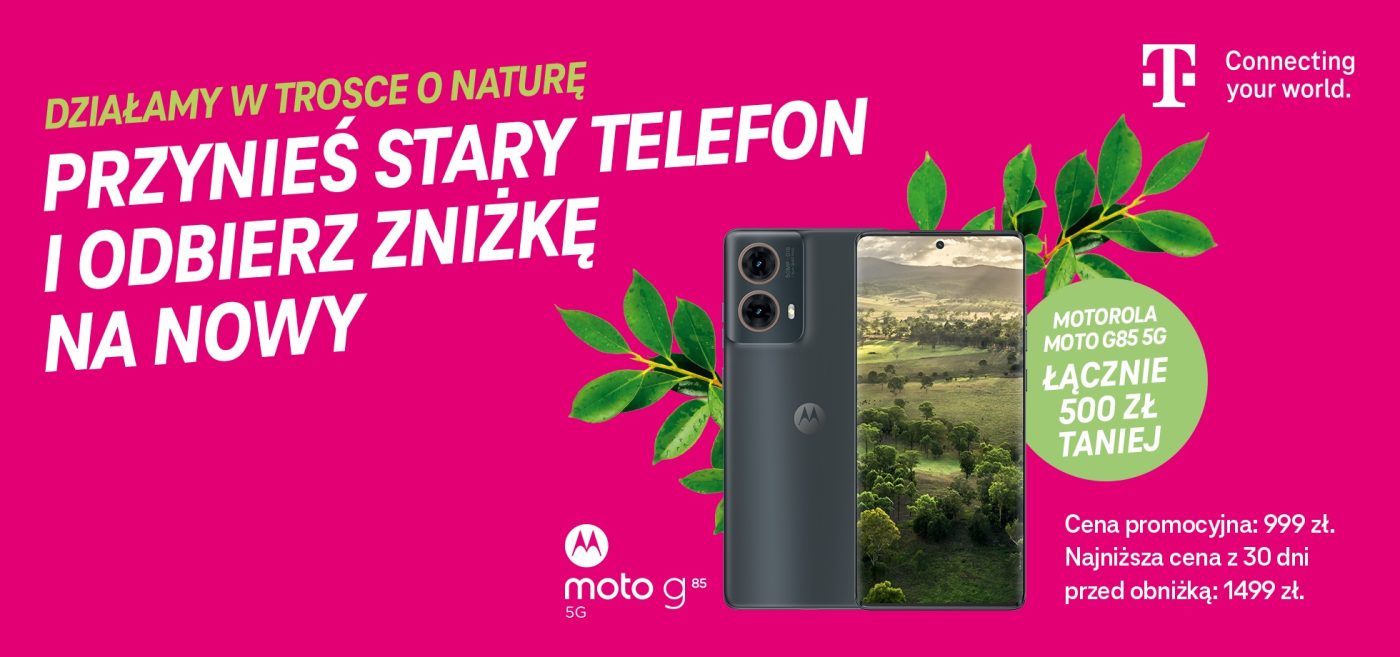 t-mobile promocja na smartfon motorola moto g85 5g