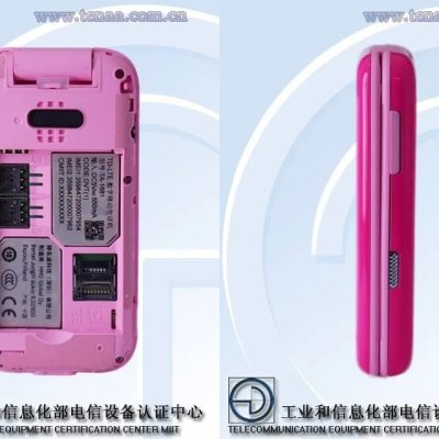 telefon hmd barbie flip phone tenaa