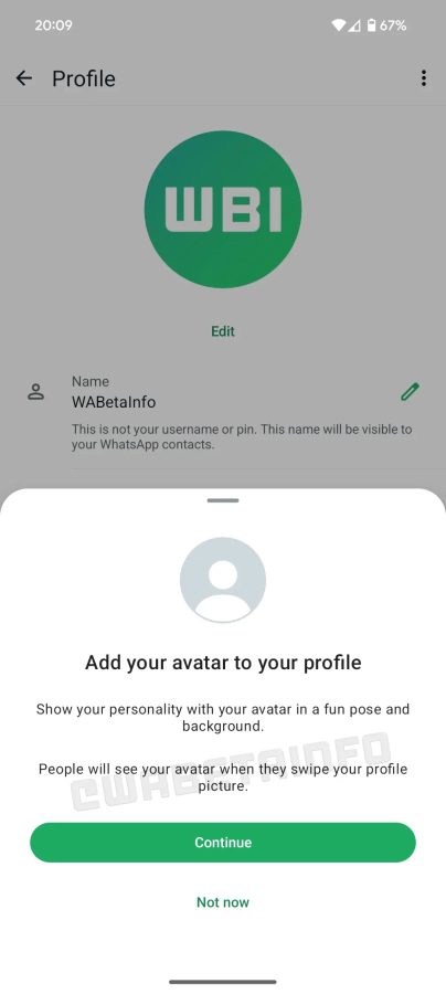 WhatsApp nowy sposób wyświetlania awatarów