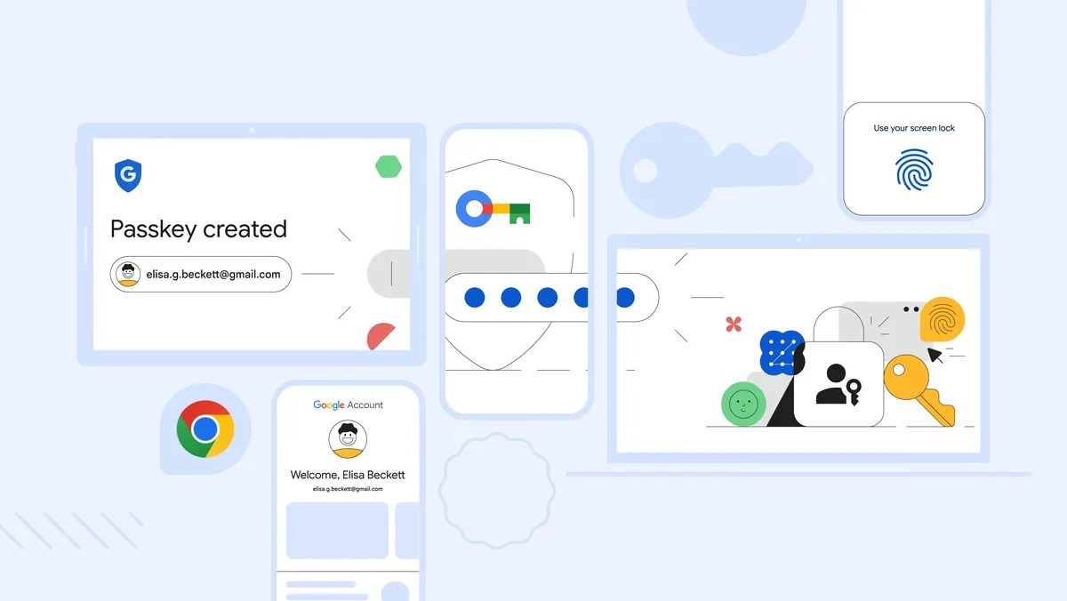 Menedżer haseł Google z nową metodą uwierzytelniania na komputerach