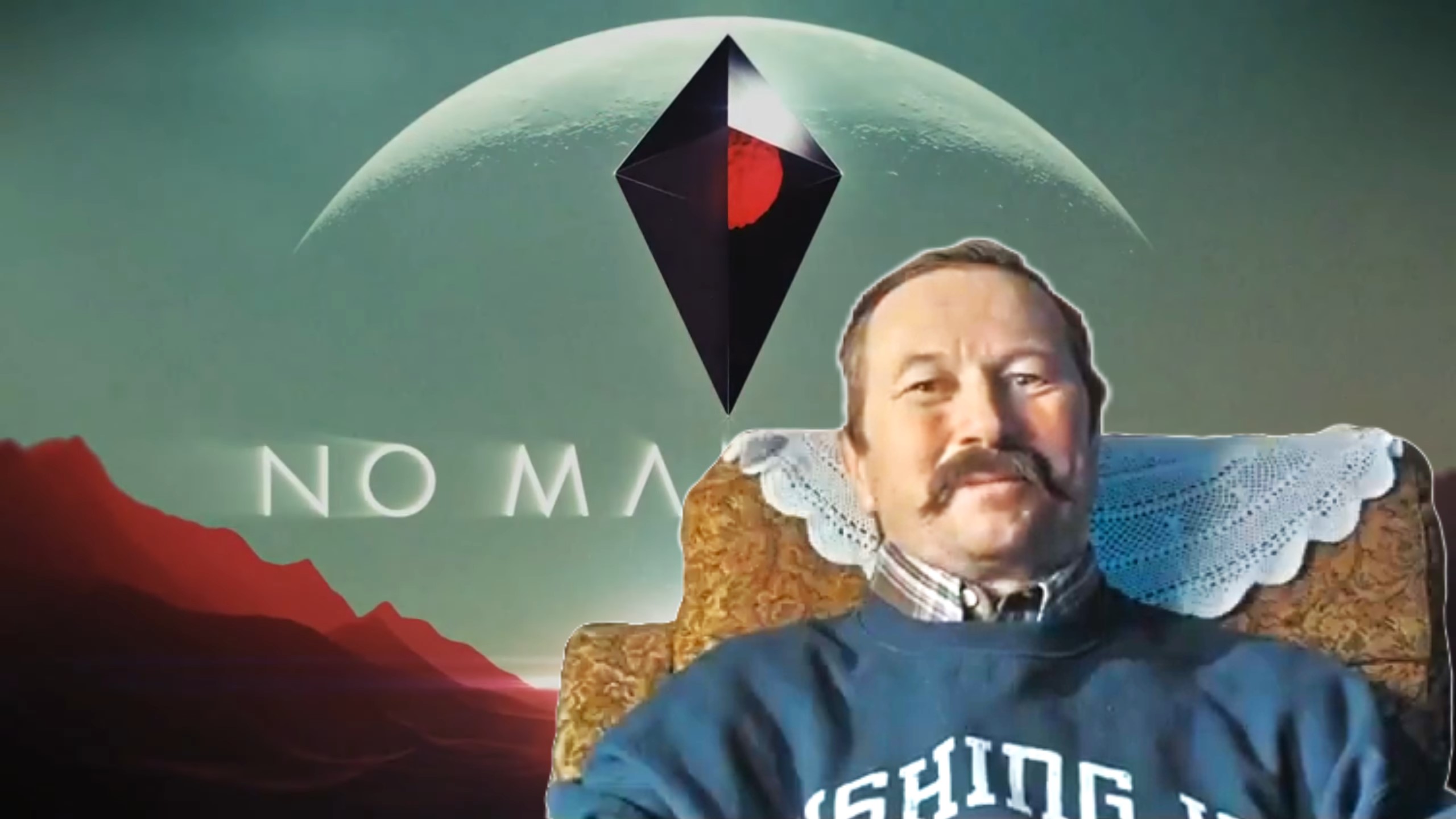 Mój stary to fanatyk wędkarstwa w No Man's Sky