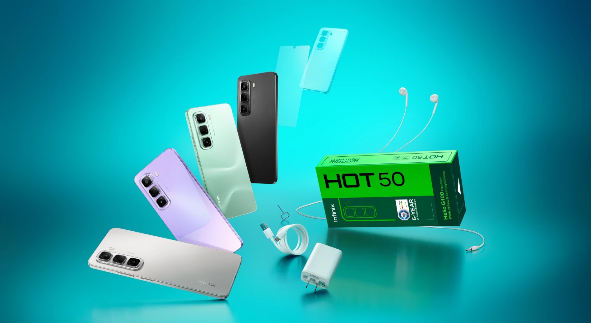 smartfon infinix hot 50 4g smartphone