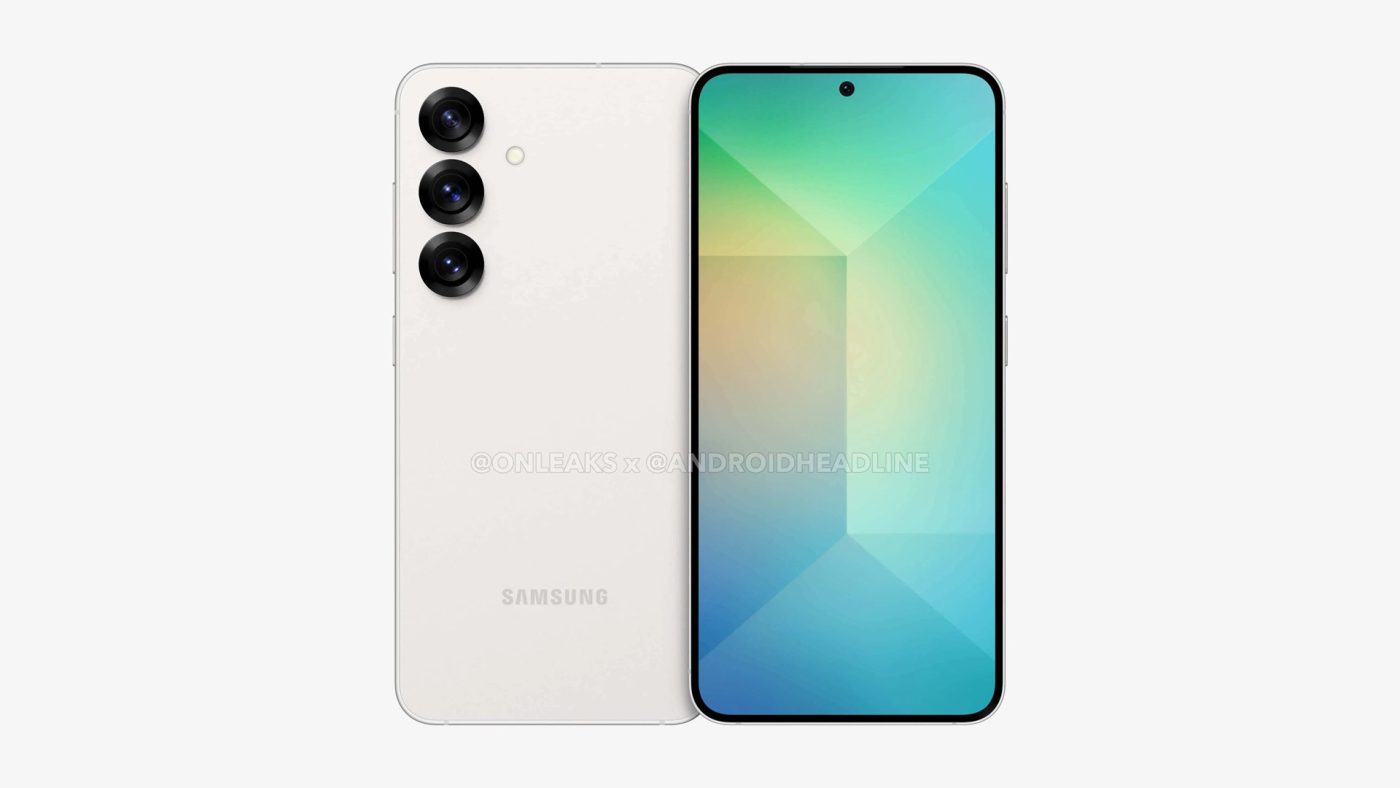 smartfon samsung galaxy s25 smartphone render