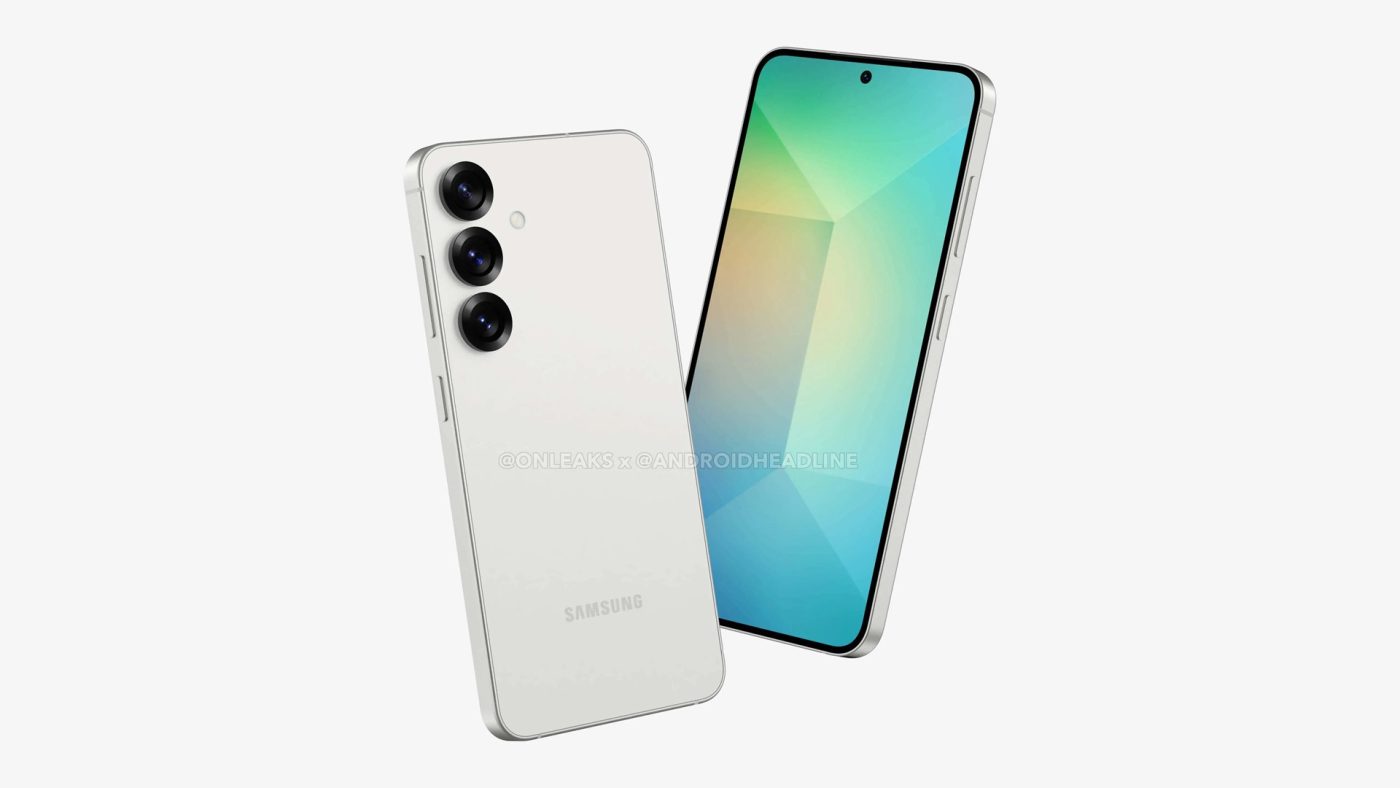 smartfon samsung galaxy s25 smartphone render