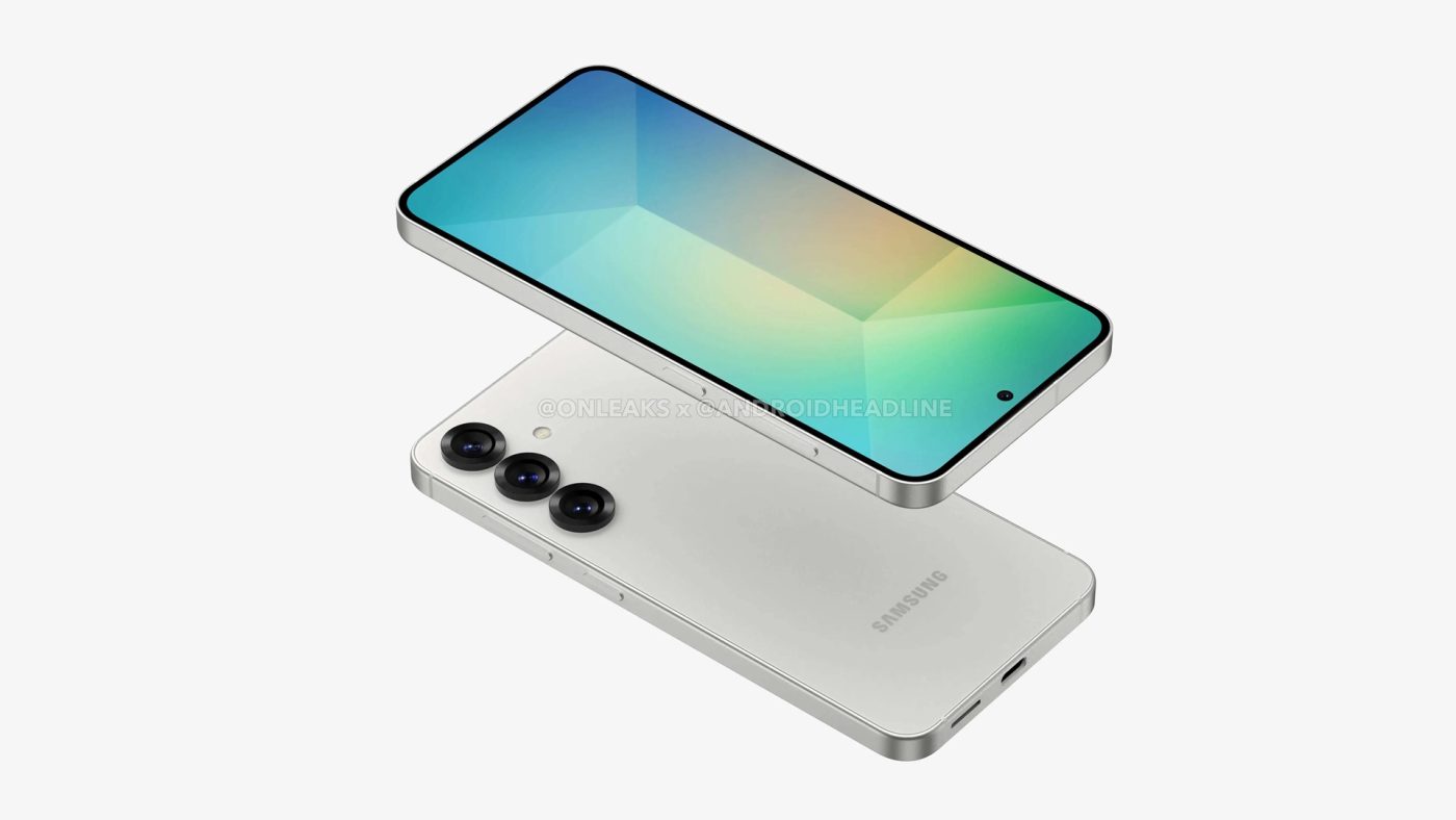 smartfon samsung galaxy s25 smartphone render