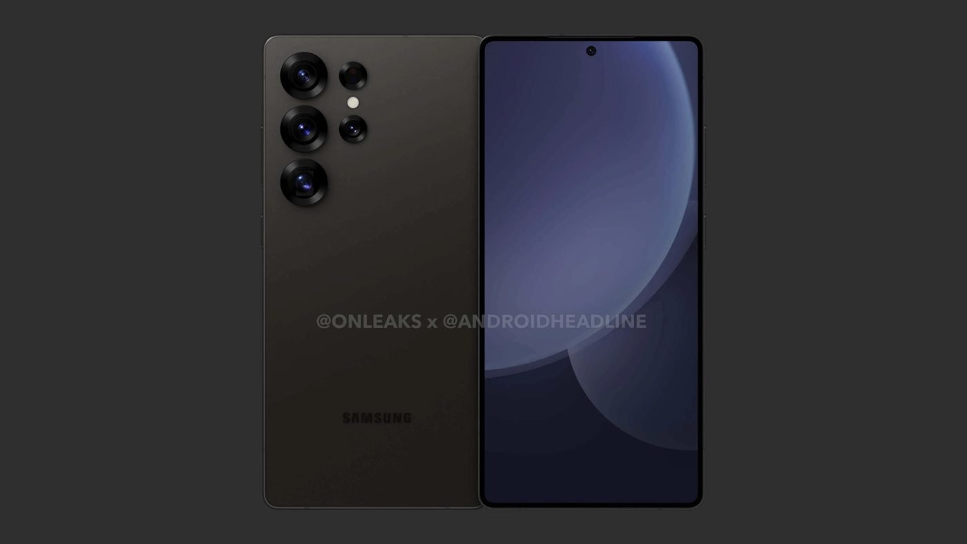 smartfon samsung galaxy s25 ultra smartphone render