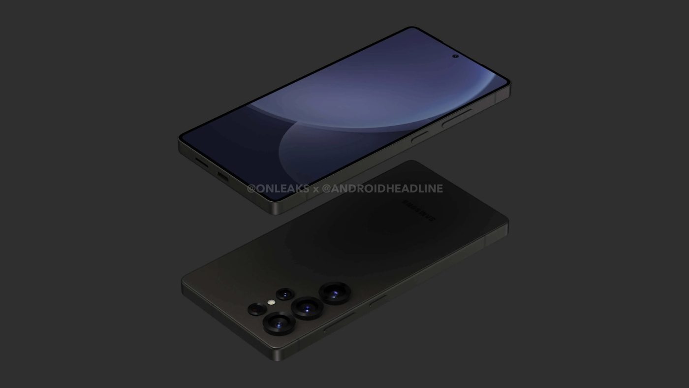 smartfon samsung galaxy s25 ultra smartphone render