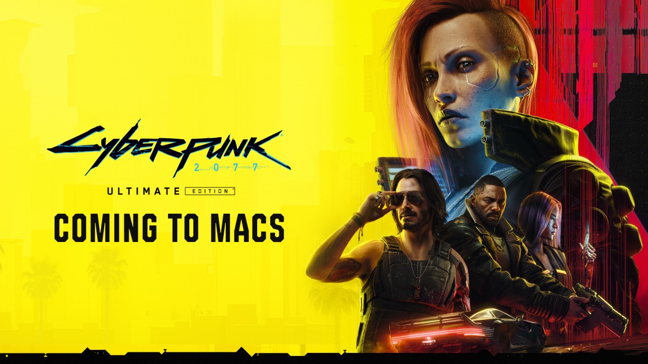 Cyberpunk 2077 zapowiedziany ma komputery Mac