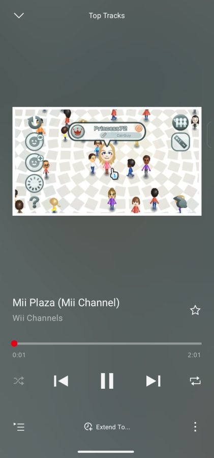 nintendo music spotify