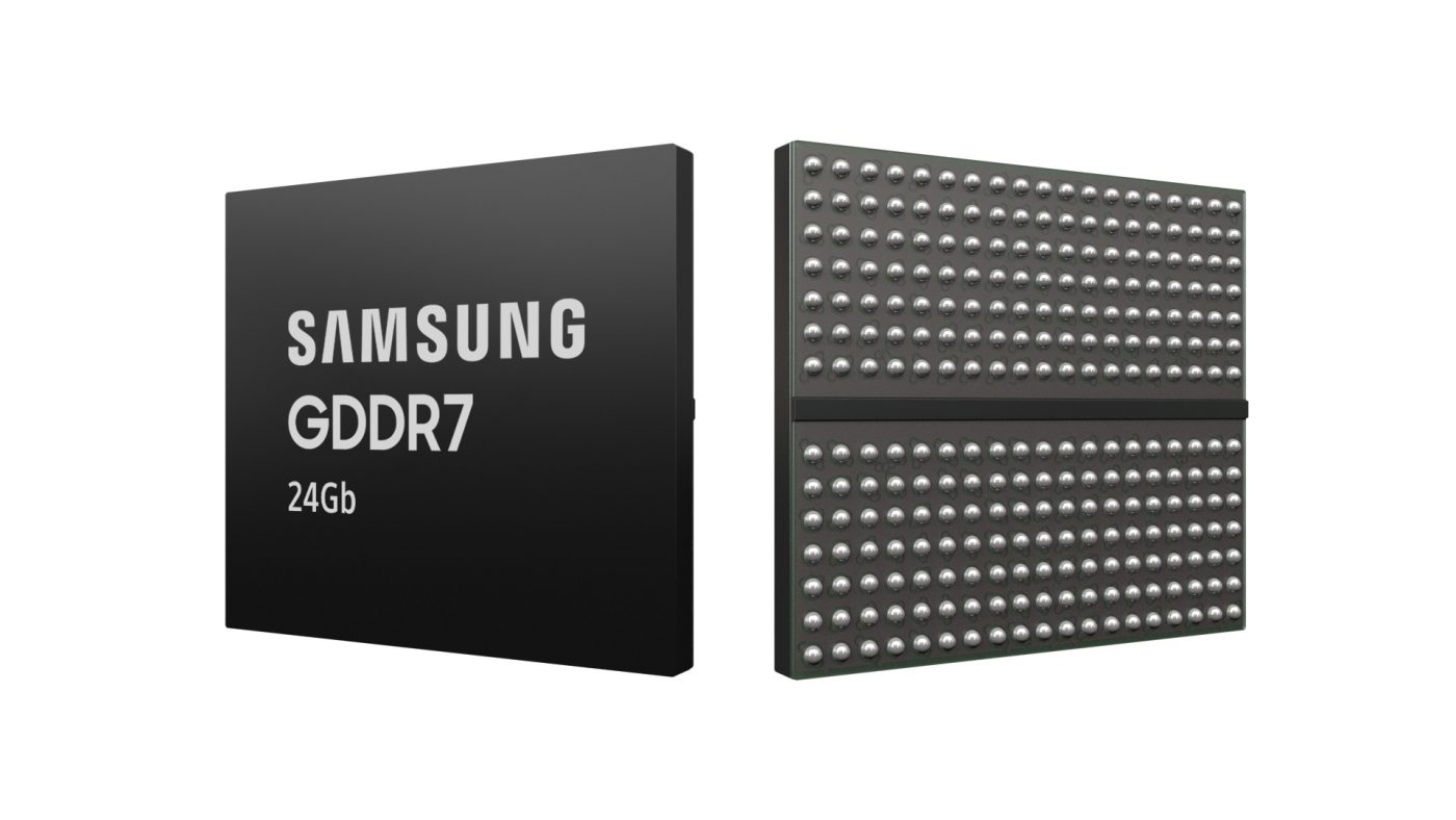 pamięć samsung gddr7 dram 24 gb