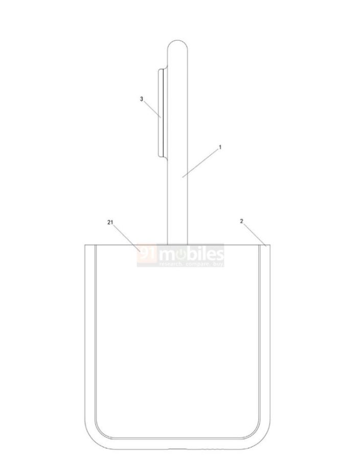 xiaomi patent składany smartfon