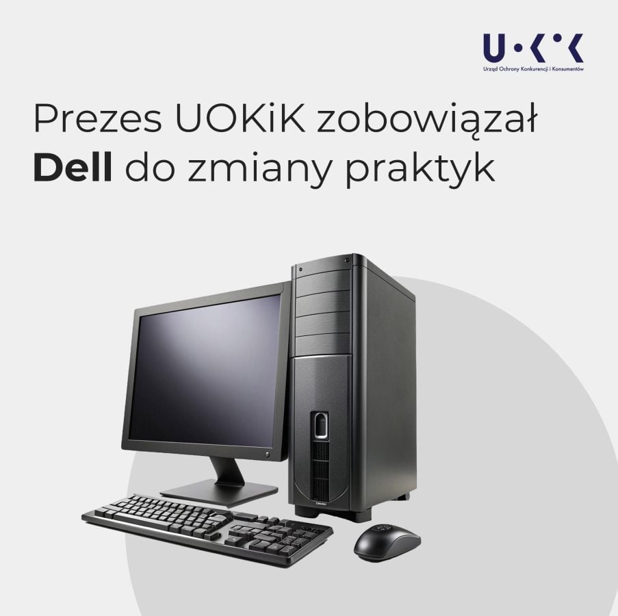 UOKiK wydał decyzję w sprawie Dell