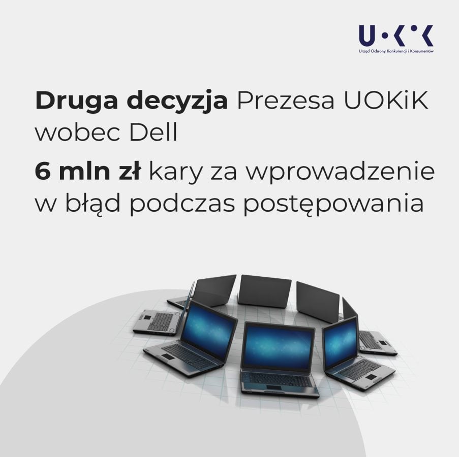 UOKiK wydał decyzję w sprawie Dell