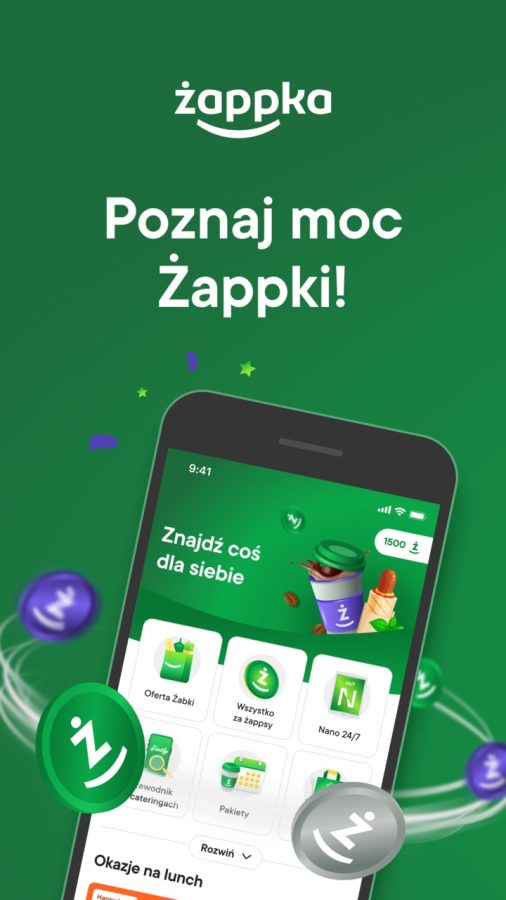 Żabka - nowa aplikacja Żappka