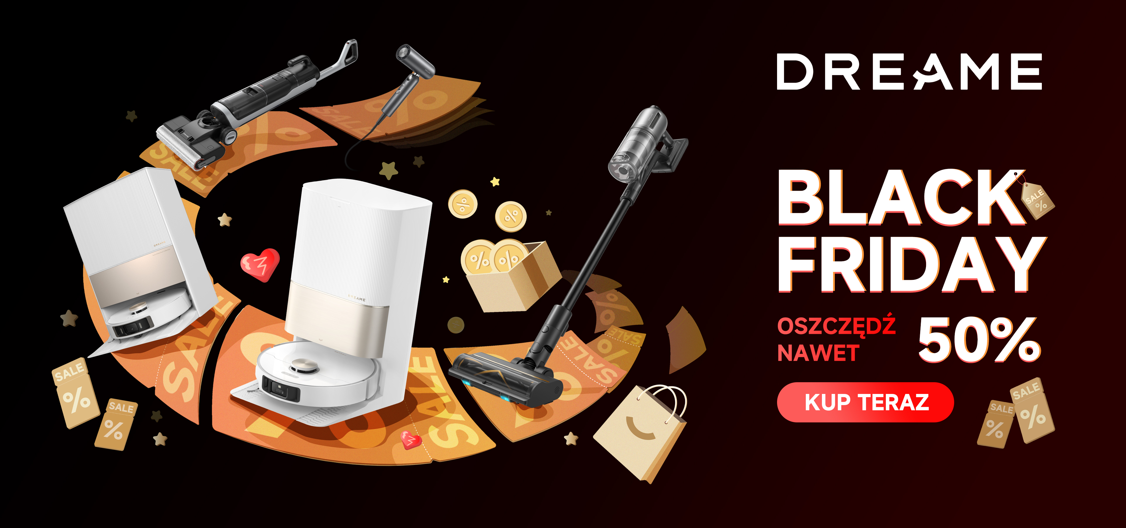 Promocje Dreame z okazji Black Friday