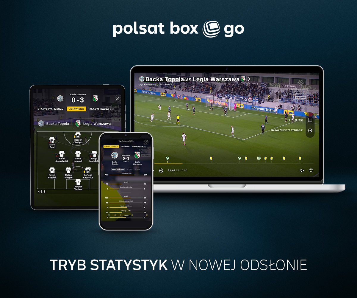 Polsat Box Go aktualizuje nakładkę "tryb sportowy"